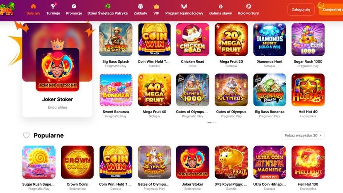 HitnSpin Casino screenshot
